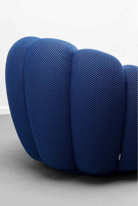 Produktbild Kare Design Drehsessel Peppo Bloom Blau