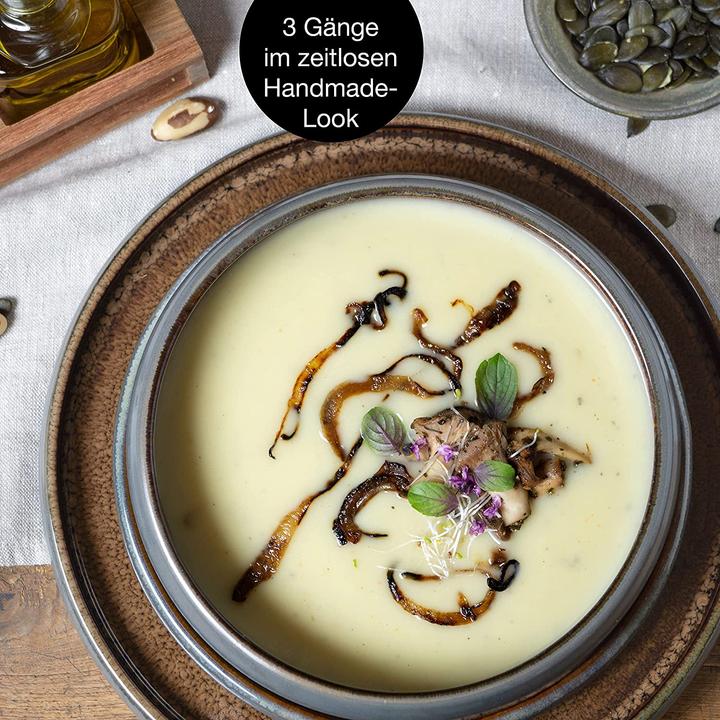 Produktbild Moritz & Moritz Steinzeug Geschirr Set (18 Stk.)