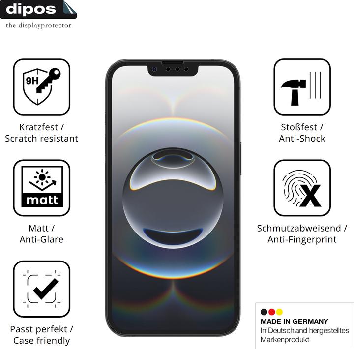 Actual product image Dipos Anti-Shock Screen Protector Matte (Apple iPhone 17e)