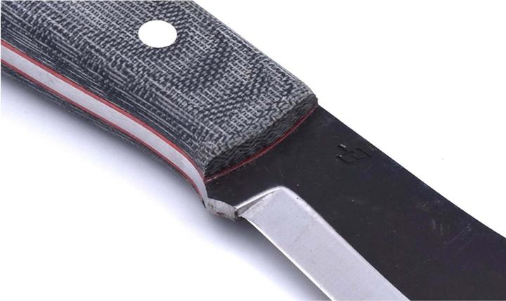 Produktbild Brisa Nessmuk 125 Black Micarta Scandi Firesteel (12.50 cm)