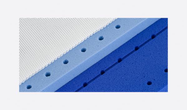 Produktbild Träumeland Kinder- & Jugendmatratze Meeresbrise (100 x 200 x 15 cm)