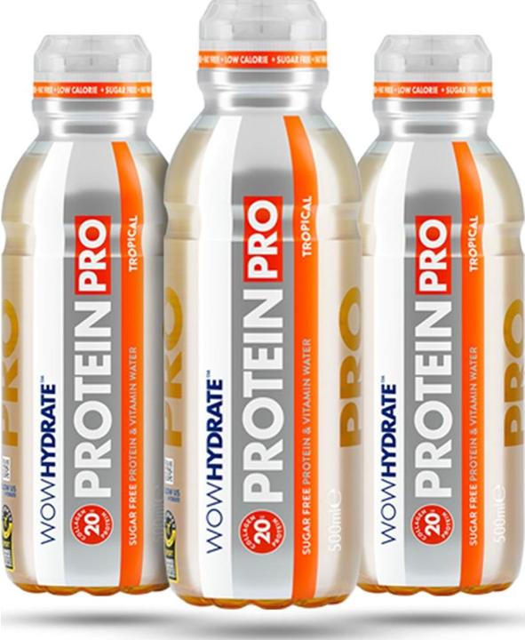 Produktbild Wow Hydrate Protein Tropical Pro (Tropical, 12 x)