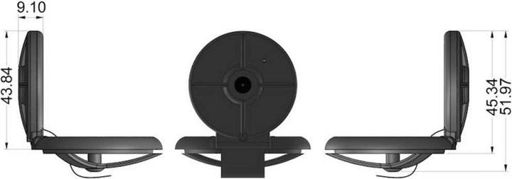 Immagine prodotto Teko Modulo di alloggiamento per telecamera Raspberry Pi RPI-CAM.40 Bianco