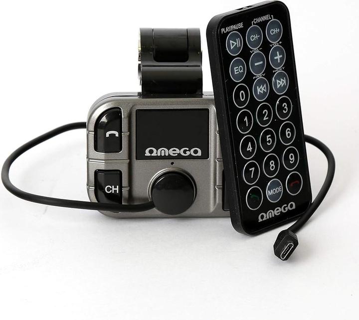 Actual product image Omega OUTF28 FM transmitter 87.5 - 108 MHz Bluetooth