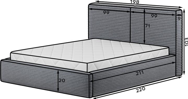 Image du produit ELTAP Pesillo (180 x 200 cm)