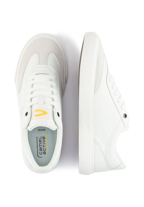 Actual product image Camel Active Sneaker Nappa/Split OFFWEISS (44)