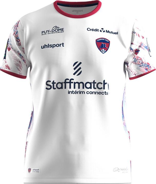 Actual product image Uhlsport Trikot Clermont Foot Away 23/24 (XL)