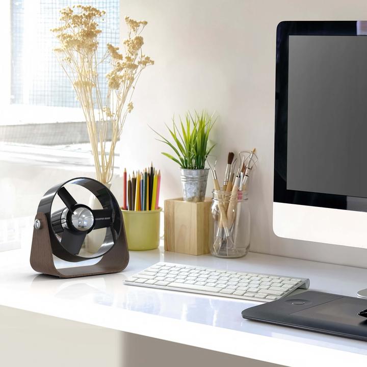 Actual product image Sharper Image SBblackUSBFan