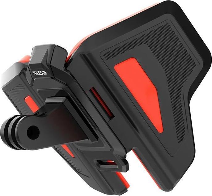 Actual product image Telesin motorcycle helmet mount for sports cameras (Insta360, GoPro)