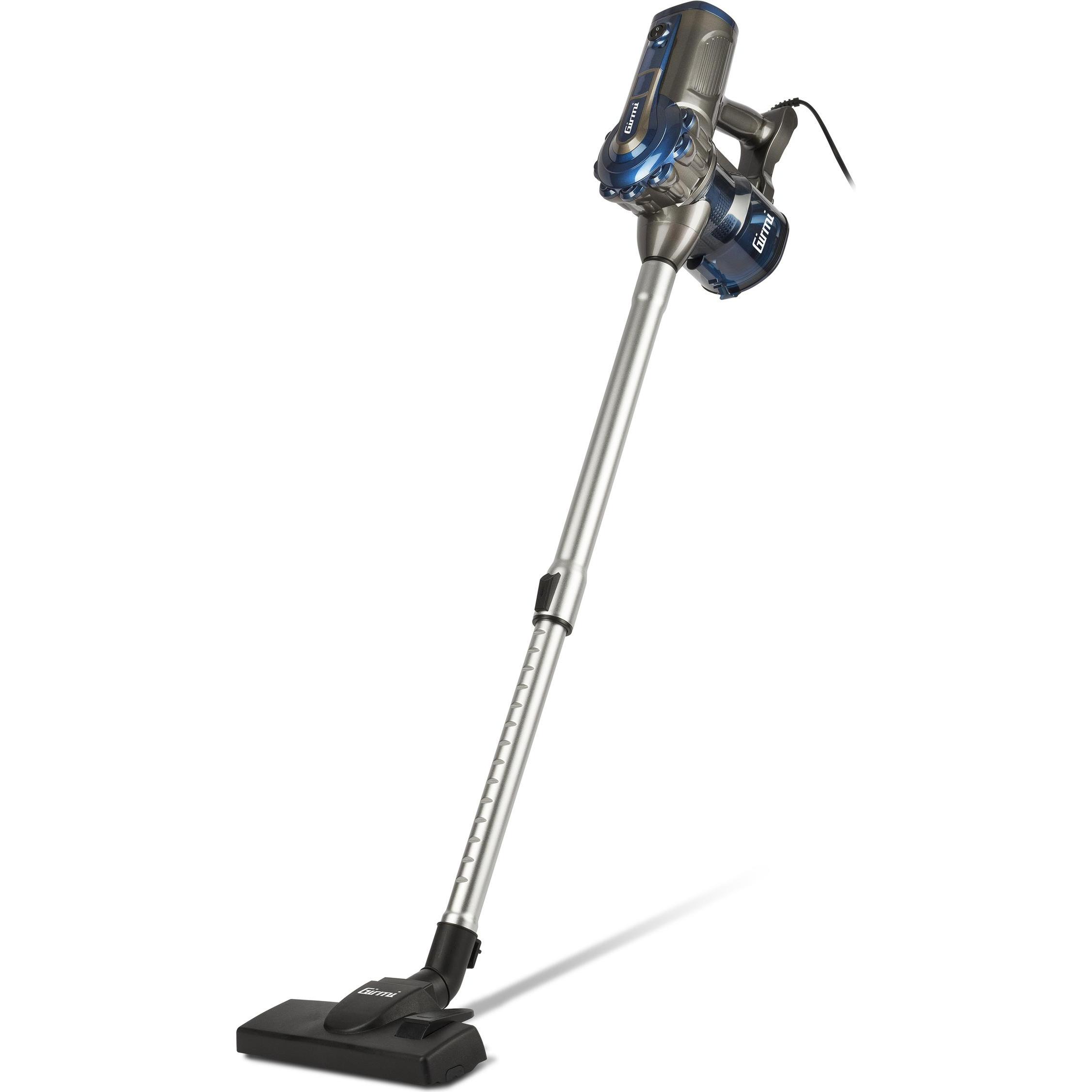 Girmi AP74 Scopa Elettrica Con Filo Senza, Aspirapolvere, Blu, Nero