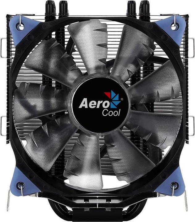 Produktbild AeroCool Verkho 5 Dark CPU-Kühler, RGB (73 mm)