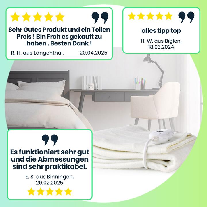 Actual product image Nedis Electric blanket (150 x 80 cm)