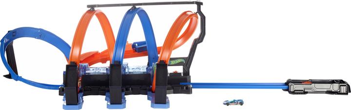Produktbild Hot Wheels Korkenzieher-Crash Trackset