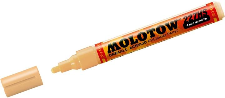 Actual product image Molotow Permanent marker One4All 227 HS refillable 4mm sahara beige pastel (1x)