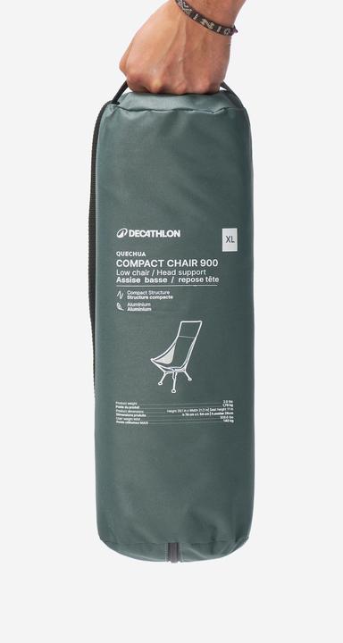 Image du produit Quechua Chaise pliante Camping Assise basse Aluminium