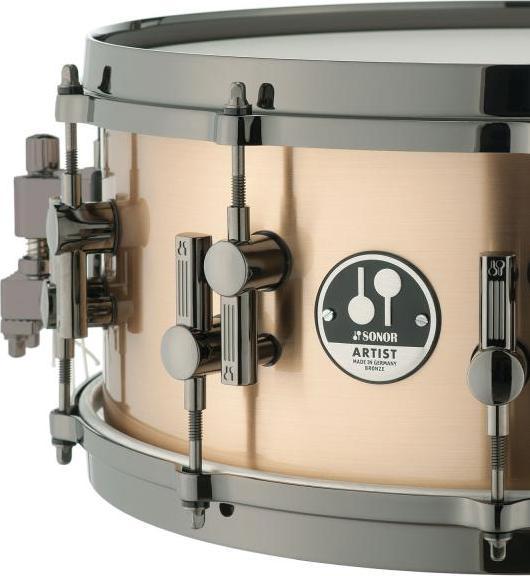 Actual product image Sonor AS 12 1406 BRB Artist Snare Drum Black Bronze