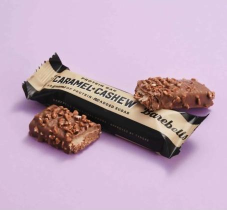 Image du produit Barebells Barre protéinée Caramel Cashew (12 pcs, 660 g)