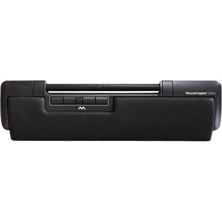 Mousetrapper Delta Extended Bl Perp Black (Kabelgebunden), Maus, Schwarz