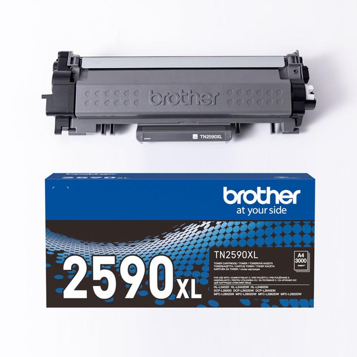 Actual product image Brother TN-2590XL Black (3000 str.) (FC)