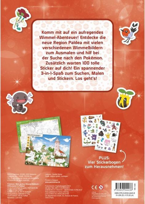 Immagine prodotto Panini Pokémon: il mio grande libro da colorare - Benvenuti su Paldea!