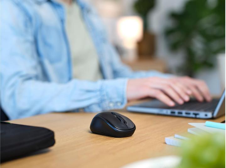 Produktbild Trust Bologna Bag And Mouse Set Black (16", Universal)