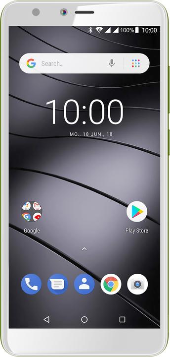 Image du produit Gigaset Gs100 (8 Go, Vert citron, 5.50", Double SIM + SD, 4G)