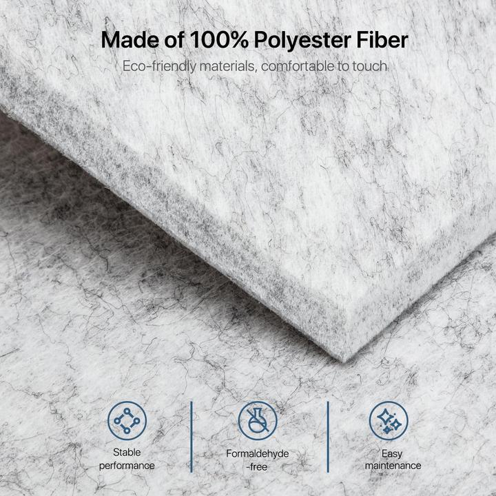 Immagine prodotto Kuchoow Selbstklebende Akustikplatten-Set (12 Stück) (12 pz.)