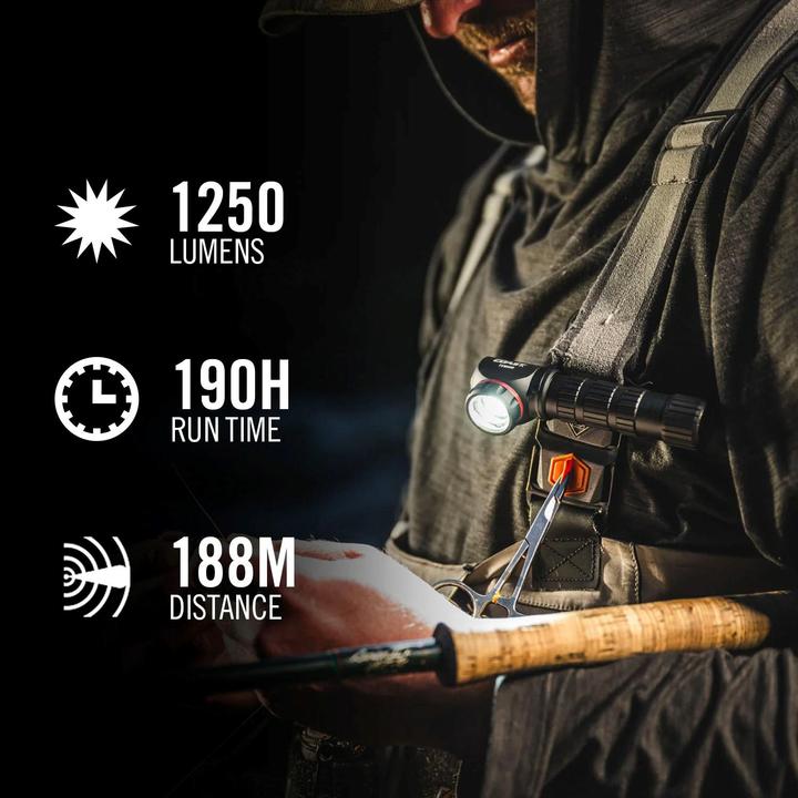 Produktbild Coast TXM50R wiederaufladbare Stirnlampe 1250 Lumen (1200 lm)