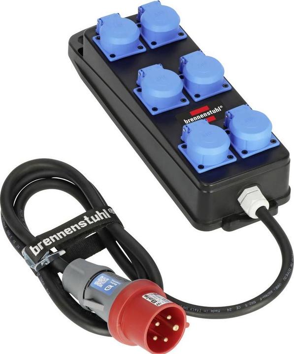 Brennenstuhl Portable Power Distributor (6x, CEE 7/3)