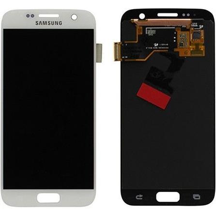 Samsung LCD Assembly (Display, Galaxy S7), Mobilgerät Ersatzteile, Weiss