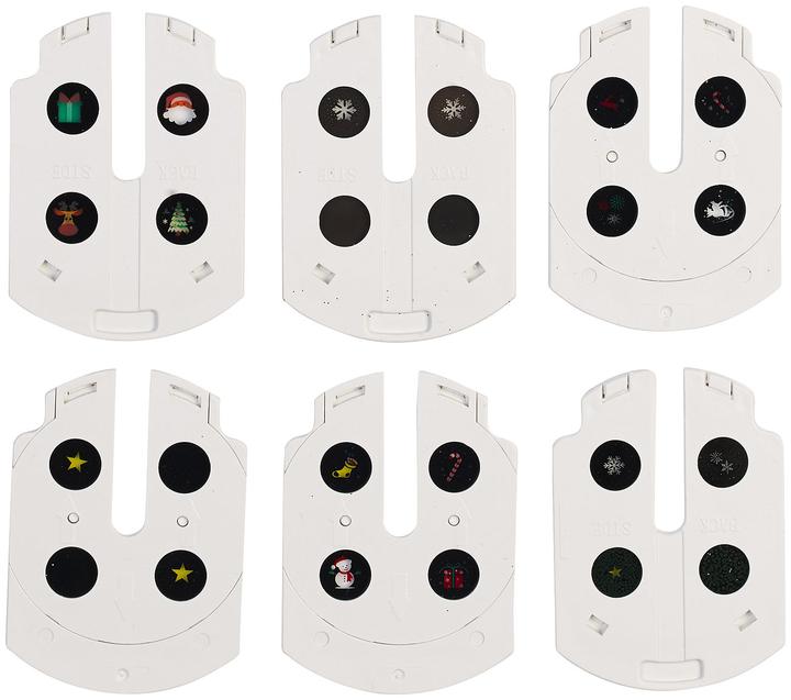 Image du produit Infactory Pointe de l'étoile de Noël à LED avec projecteur