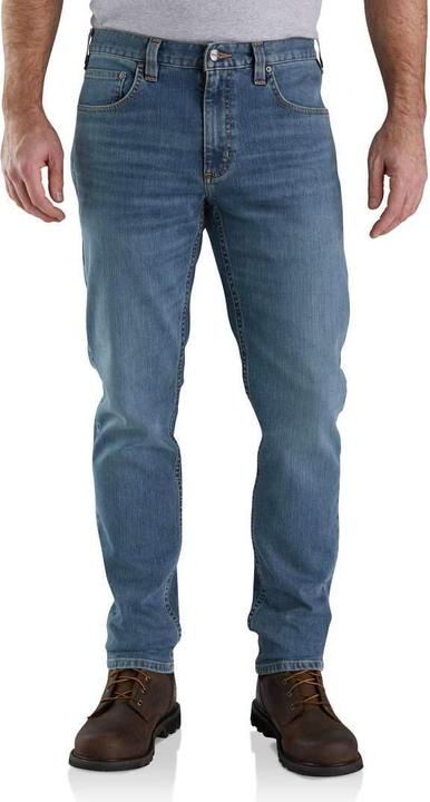 Actual product image Carhartt RUGGED FLEX RELAXED FIT TAP. JEANS ARCADIA size W32/L34 (W32/L34)