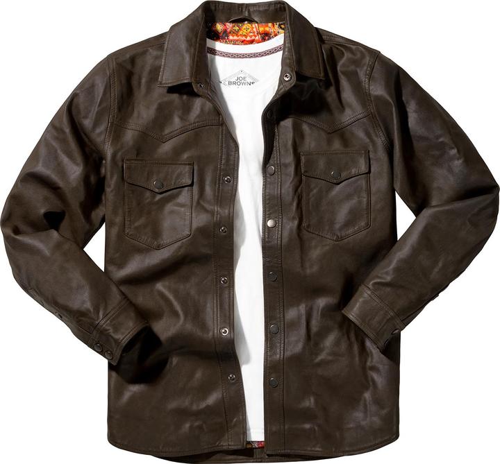 Image du produit Joe Browns Vintage Western Leather Shirt (M)