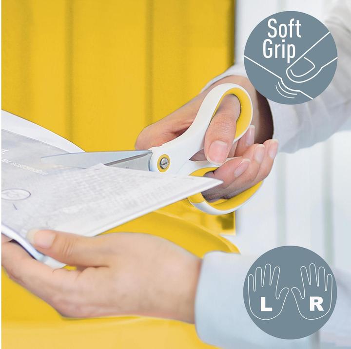 Actual product image Leitz WOW - Titanium office scissors (20.50 cm)