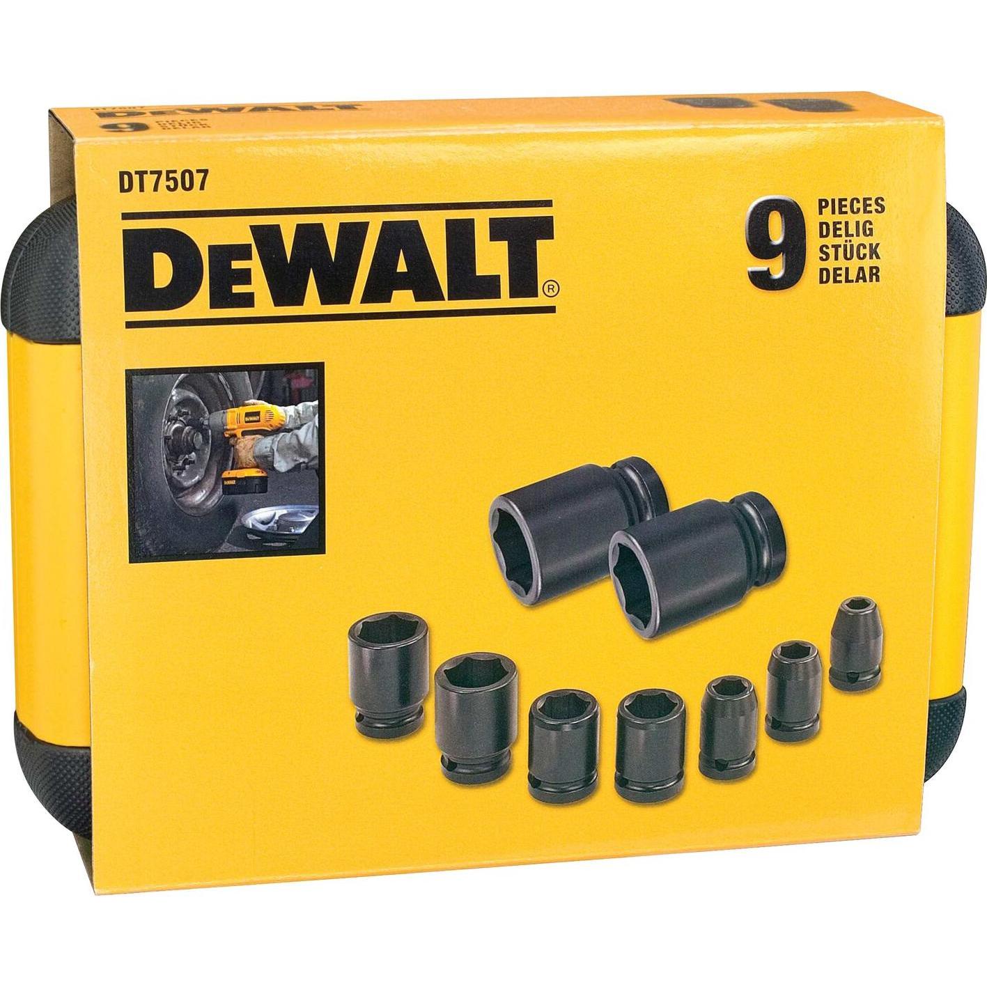 Thumbnail - DeWalt, Steckschlüssel + Stecknuss, Schlagschrauber Nüsse Set