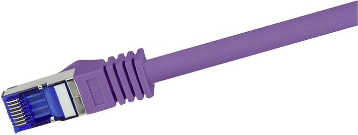 Produktbild LogiLink Patchkabel Ultraflex, Kat.6A, S/FTP, 2,0 m, violett mitCat.7 Rohkabel, extra flexibles & weiches Kab (S/FTP, CAT6a, 2 m)
