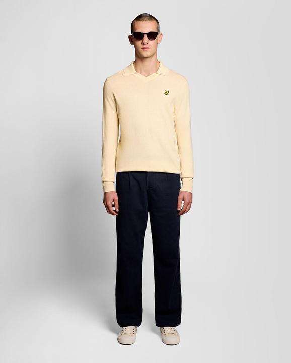 Produktbild Lyle and Scott Pullover aus Merinowolle mit Kragen (XS)