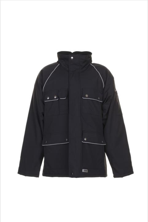 Planam unisex Parka CANVAS 320 schwarz Grösse XL (XL)