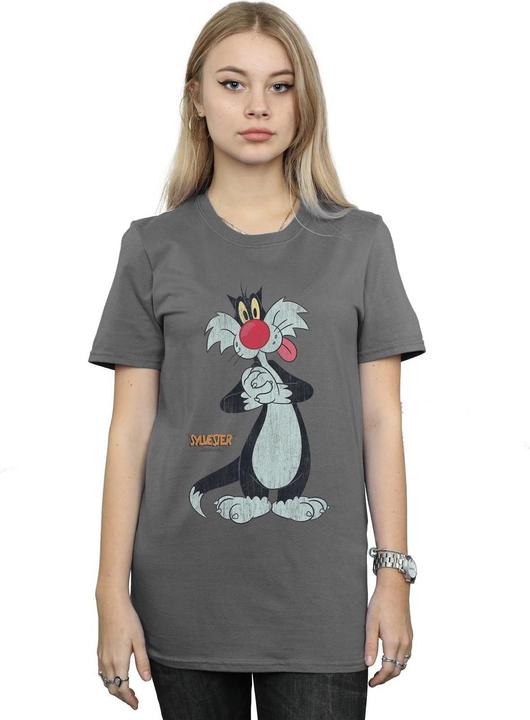 Produktbild Looney Tunes Sylvester Distressed TShirt (M)