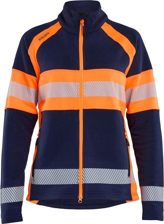 Produktbild Blakläder Hochsichtbare Damen Fleecejacke mit Reissverschluss (L)