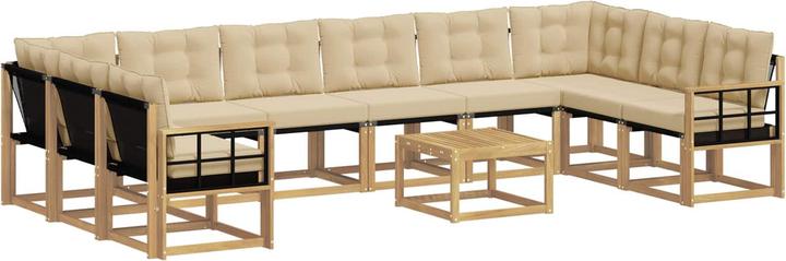 Beige, Braun, Weiss
