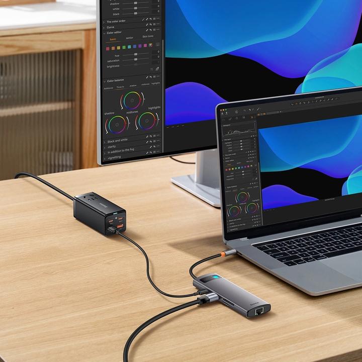 Actual product image Baseus StarJoy Series (USB-C, 8 ports)