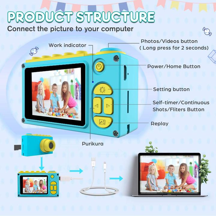 Produktbild ShinePick Kinderkamera