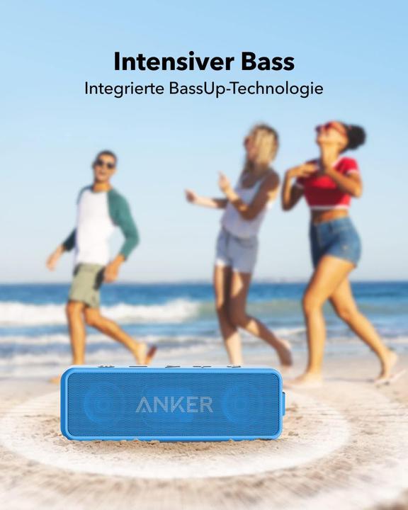 Actual product image Anker SoundCore 2 - Bluetooth-Lautsprecher (24 h, Electrical connection)