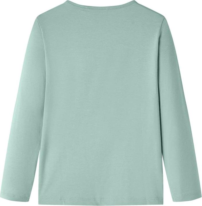 Produktbild VidaXL Kinder-Langarmshirt Minzgrün 104,Material: 95 % Baumwolle (104)