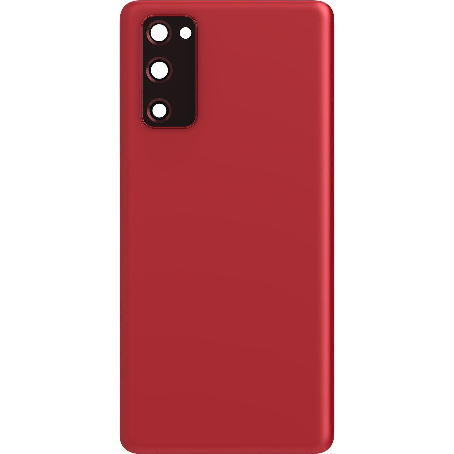 Clappio Ersatzteil Rückseite (Galaxy S20 FE), Mobilgerät Ersatzteile, Rot