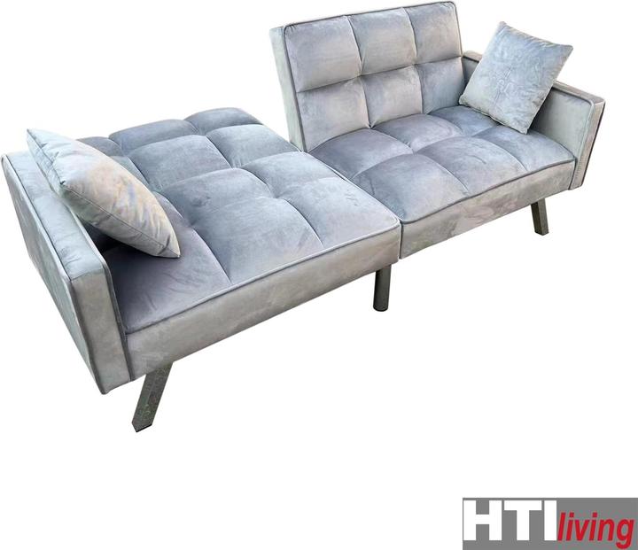 Produktbild HTI-Living Sofa mit Schlaffunktion Brigga Grau