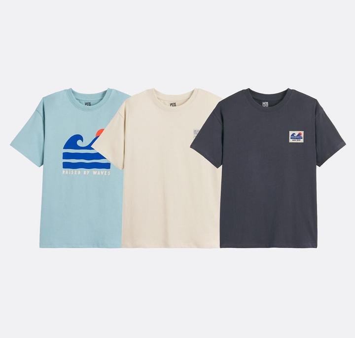 Produktbild La Redoute Collections 3er-Pack T-Shirts (128)