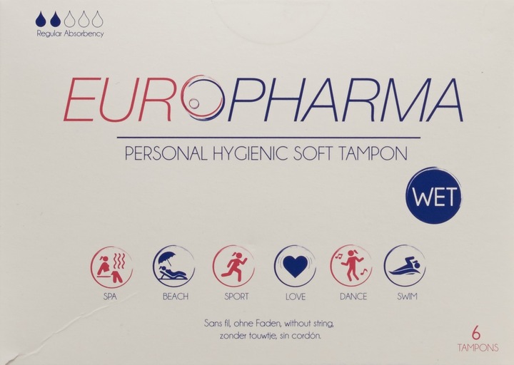 Actual product image Europharma Hygienic (6 x, Regular)
