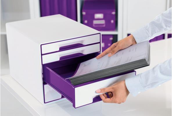 Actual product image Leitz WOW CUBE - Drawer box (A4)